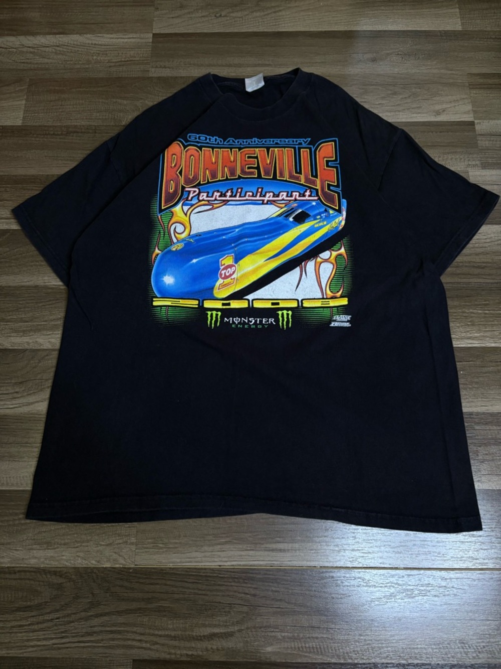 Vintage 2008 Bonneville Monster Land Speed Racing Size L